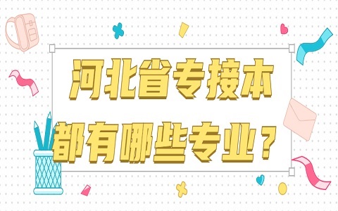 河北省专接本 专接本都有哪些专业