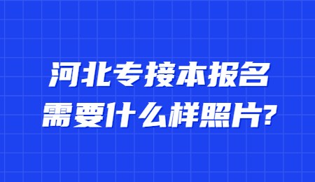 河北专接本报名需要什么样照片？.jpg